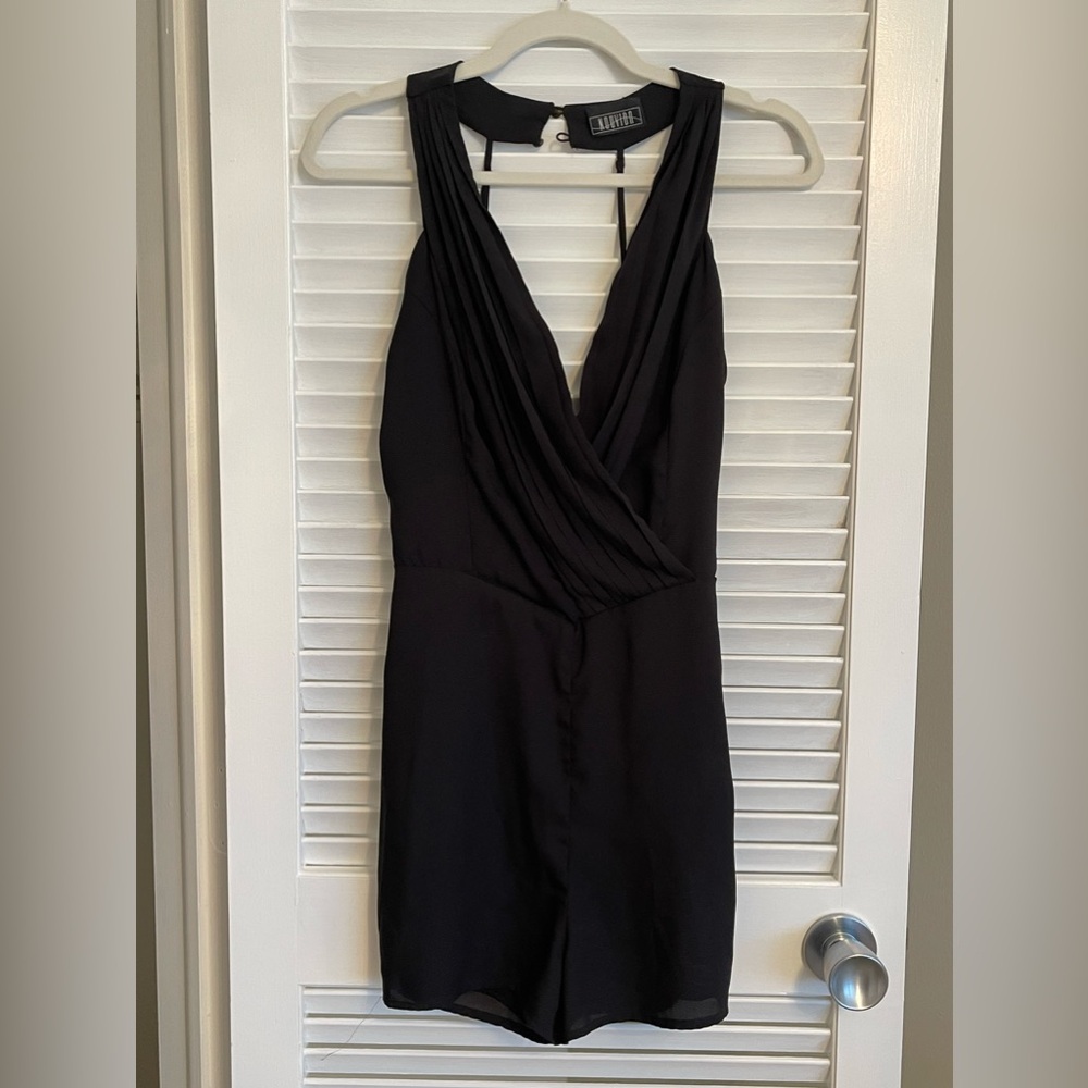 Short Jumpsuit Black